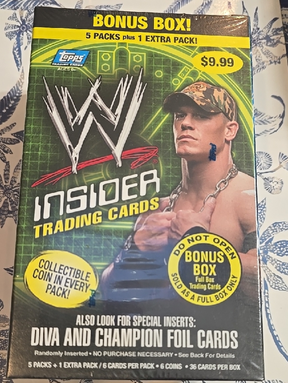 2006 Topps WWE Insider Trading Cards Bonus Box - Diva And Champion Foil Cards
